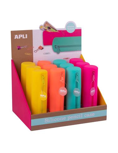 PORTATODO SILICONA FLUO 18533 APLI