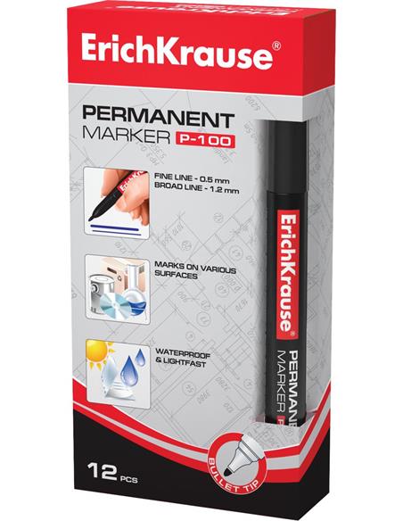 ROTULADOR ERICHKRAUSE P100 NEGRO