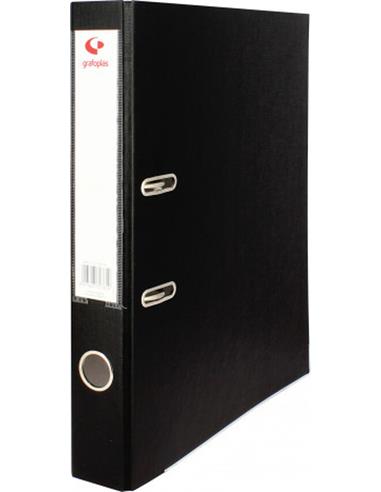 ARCHIVADOR Fº 45 MM. GRAF. NEGRO