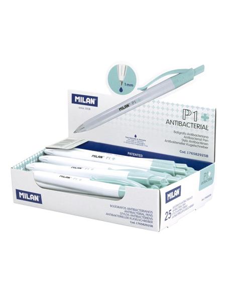 BOLIGRAFO P1 ANTIBACT. AZUL 176582925B