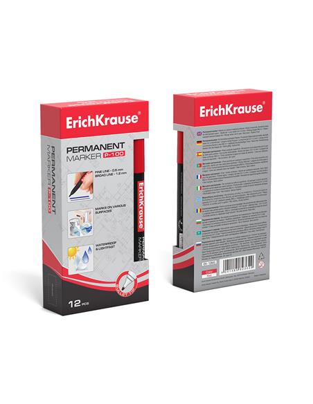 ROTULADOR ERICHKRAUSE P100 ROJO