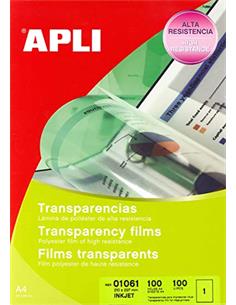 TRANSPARENCIA APLI A4 INKJET 1061