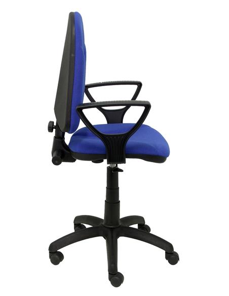 SILLA ALGARRA AZUL BRAZOS FIJOS 1006AZ