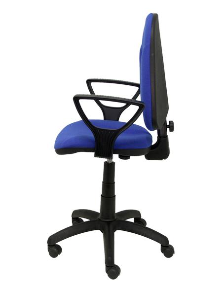 SILLA ALGARRA AZUL BRAZOS FIJOS 1006AZ