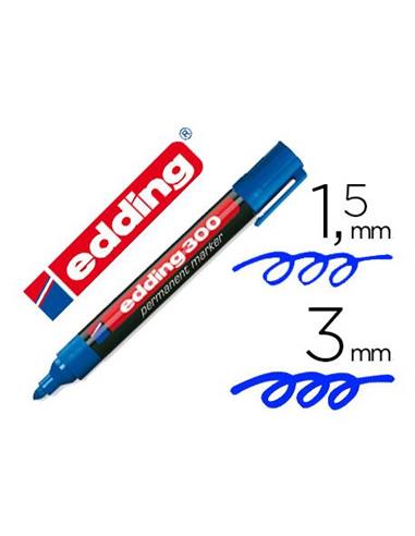 ROTULADOR EDDING 300 AZUL