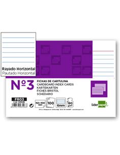 PTE.100 FICHAS 100x150 Nº3 RAYADA