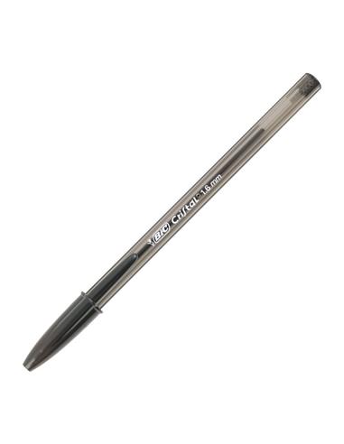 BOLIGRAFO BIC CRISTAL 1.6MM LARGE NEGRO
