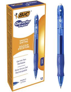 BOLIGRAFO BIC GEL-OCITY 0,7 MM. AZUL 2