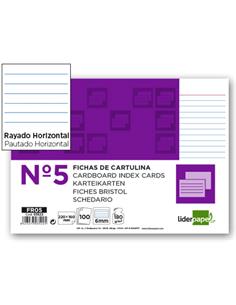 PTE.100 FICHAS 160x215 Nº5 RAYADA