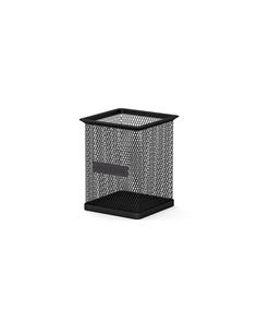 CUBILETE METAL. CUAD. ERK NEGRO EK22503