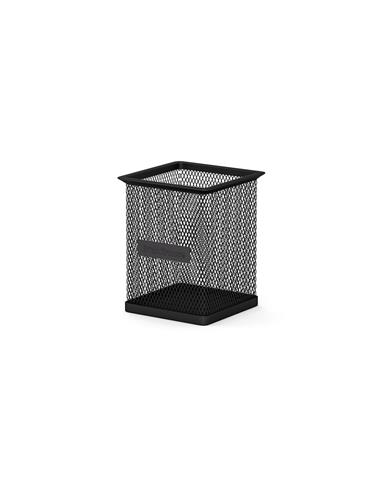 CUBILETE METAL. CUAD. ERK NEGRO EK22503