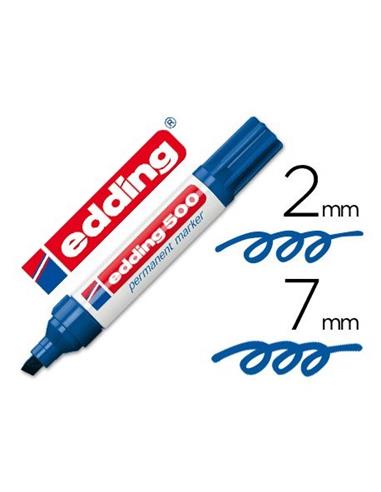 ROTULADOR EDDING 500 AZUL