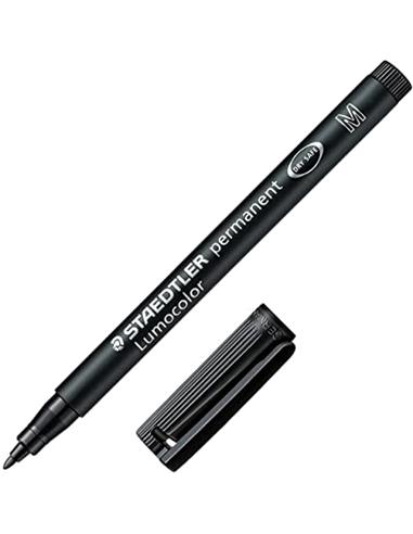 ROTULADOR LUMOCOLOR 317 M NEGRO