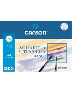 MINIPACK ACUARELA A4 6H 370GR. 200006416