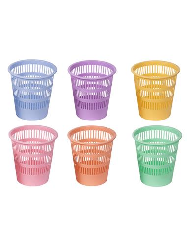 PAPELERA PLAST. COL. PASTEL 307 FAIBO