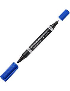 ROTULADOR LUMOCOLOR DOU 348-3 AZUL