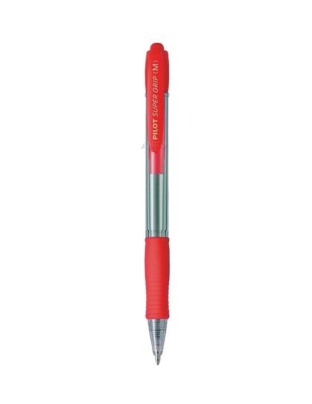 BOLIGRAFO PILOT SUPER GRIP ROJO