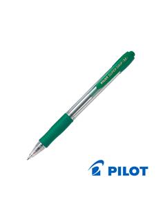BOLIGRAFO PILOT SUPER GRIP VERDE