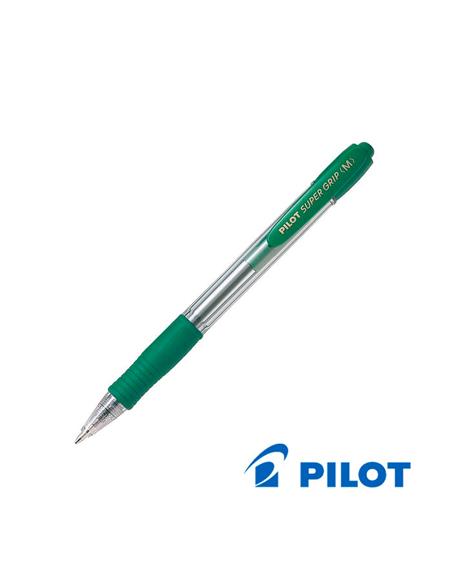 BOLIGRAFO PILOT SUPER GRIP VERDE