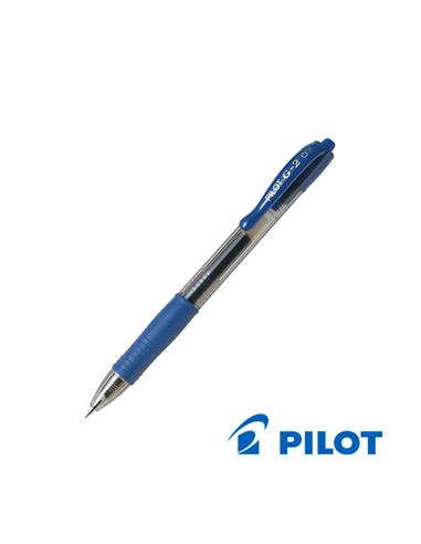 BOLIGRAFO PILOT G-2 GEL AZUL