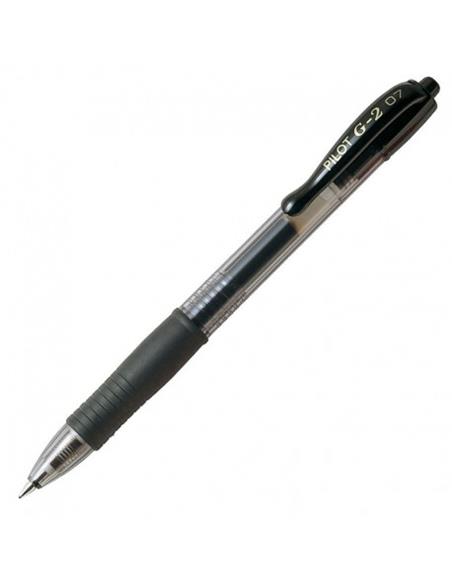BOLIGRAFO PILOT G-2 GEL NEGRO