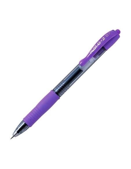 BOLIGRAFO PILOT G-2 GEL VIOLETA