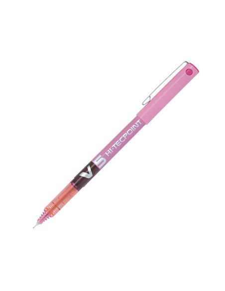 ROTULADOR PILOT V-5 ROSA