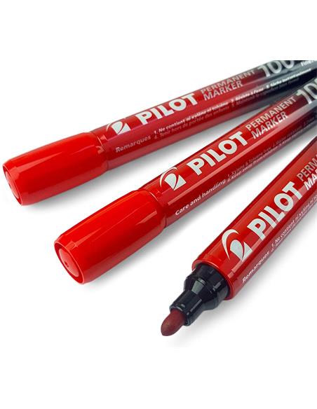 ROTULADOR PILOT PERMAN. SCA-100 ROJO