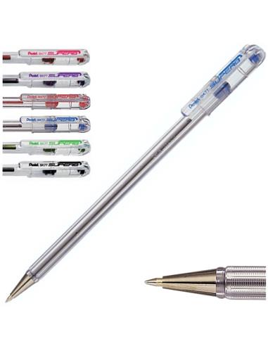 BOLIGRAFO PENTEL CRISTAL BK77 AZUL