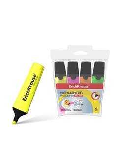 BL. 4 ROTULADORES FLUOR ERICH V12 32504