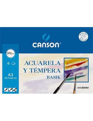 MINIPACK ACUARELA A3 370 GR. 200402393
