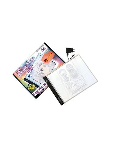 SOPORTE LED A4 "CALCA Y DIBUJA" 79400