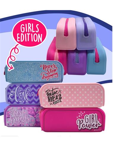 PORTATODO RECT. HIT SILICONE GIRLS 58102