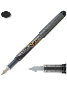 PLUMA PILOT V-PEN DESECHABLE NEGRA