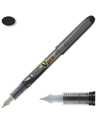 PLUMA PILOT V-PEN DESECHABLE NEGRA
