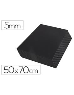 CARTON PLUMA 5 MM 50x70 NEGRO 72525