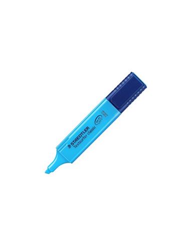 ROTULADOR FLUOR STAEDTLER AZUL