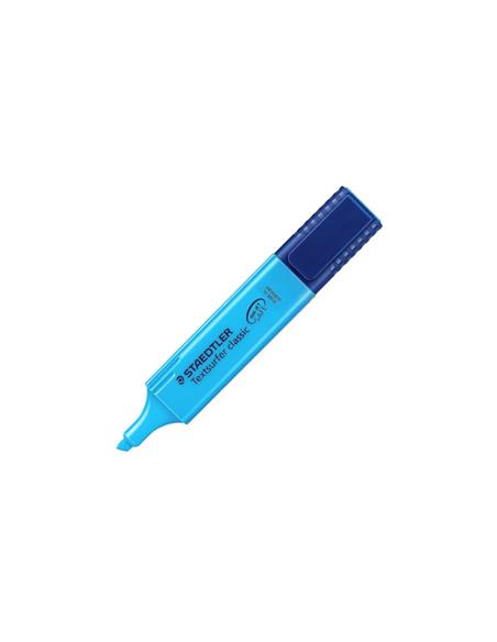 ROTULADOR FLUOR STAEDTLER AZUL