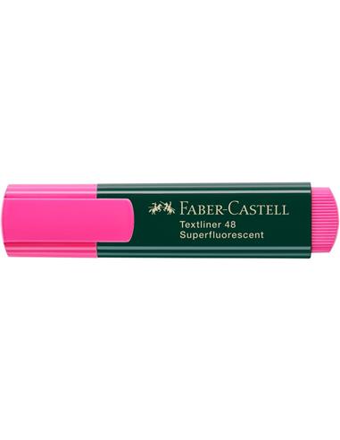 ROTULADOR FLUOR F.CASTELL ROSA 28