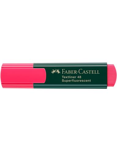 ROTULADOR FLUOR F.CASTELL ROJO 21