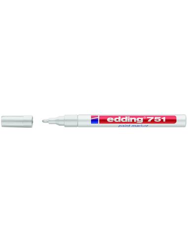 ROTULADOR EDDING 751 BLANCO