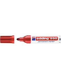 ROTULADOR EDDING 550 ROJO