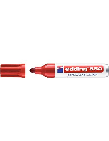 ROTULADOR EDDING 550 ROJO