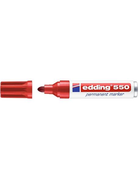 ROTULADOR EDDING 550 ROJO