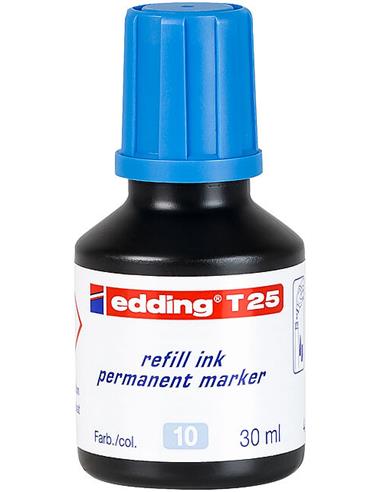TINTERO EDDING T-25 AZUL