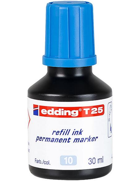 TINTERO EDDING T-25 AZUL