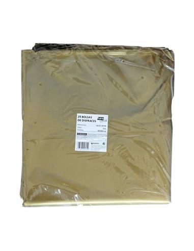 BOLSA DISFRACES 65x90 ORO B/25