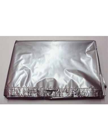 BOLSA DISFRACES 65x90 PLATA B/25