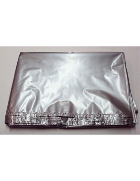 BOLSA DISFRACES 65x90 PLATA B/25