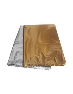 BOLSA DISFRACES 65x90 PLATA B/25 2